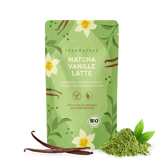 Bio Matcha Vanille Latte Pulver