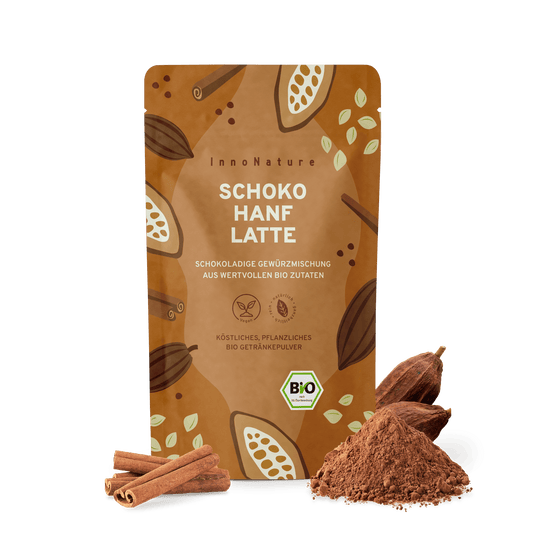 Bio Schoko Hanf Latte Pulver