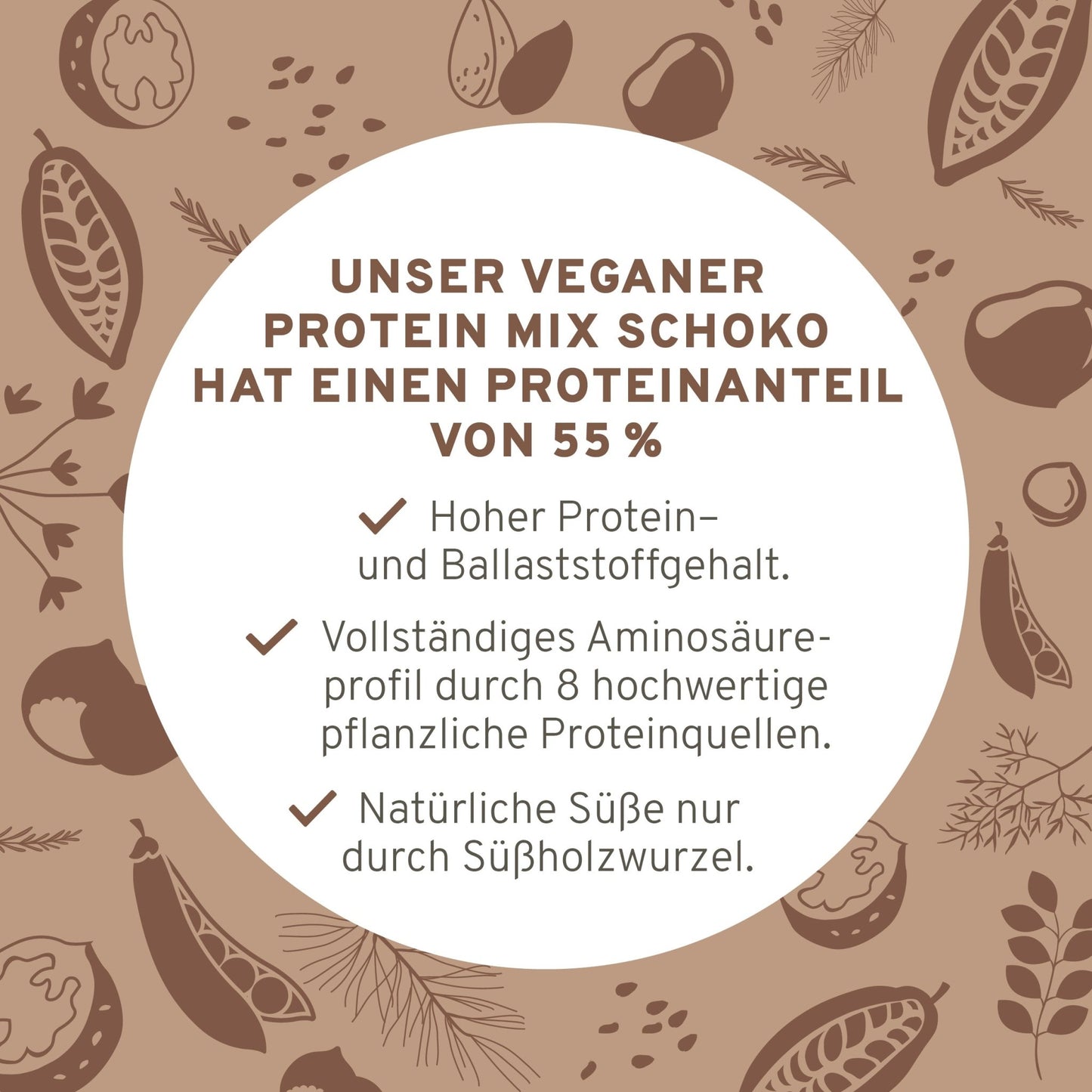 Bio Veganer Protein Mix Schoko
