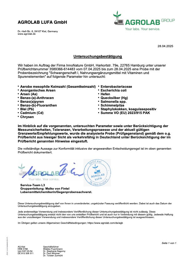 Schwangerschaft I Kapseln