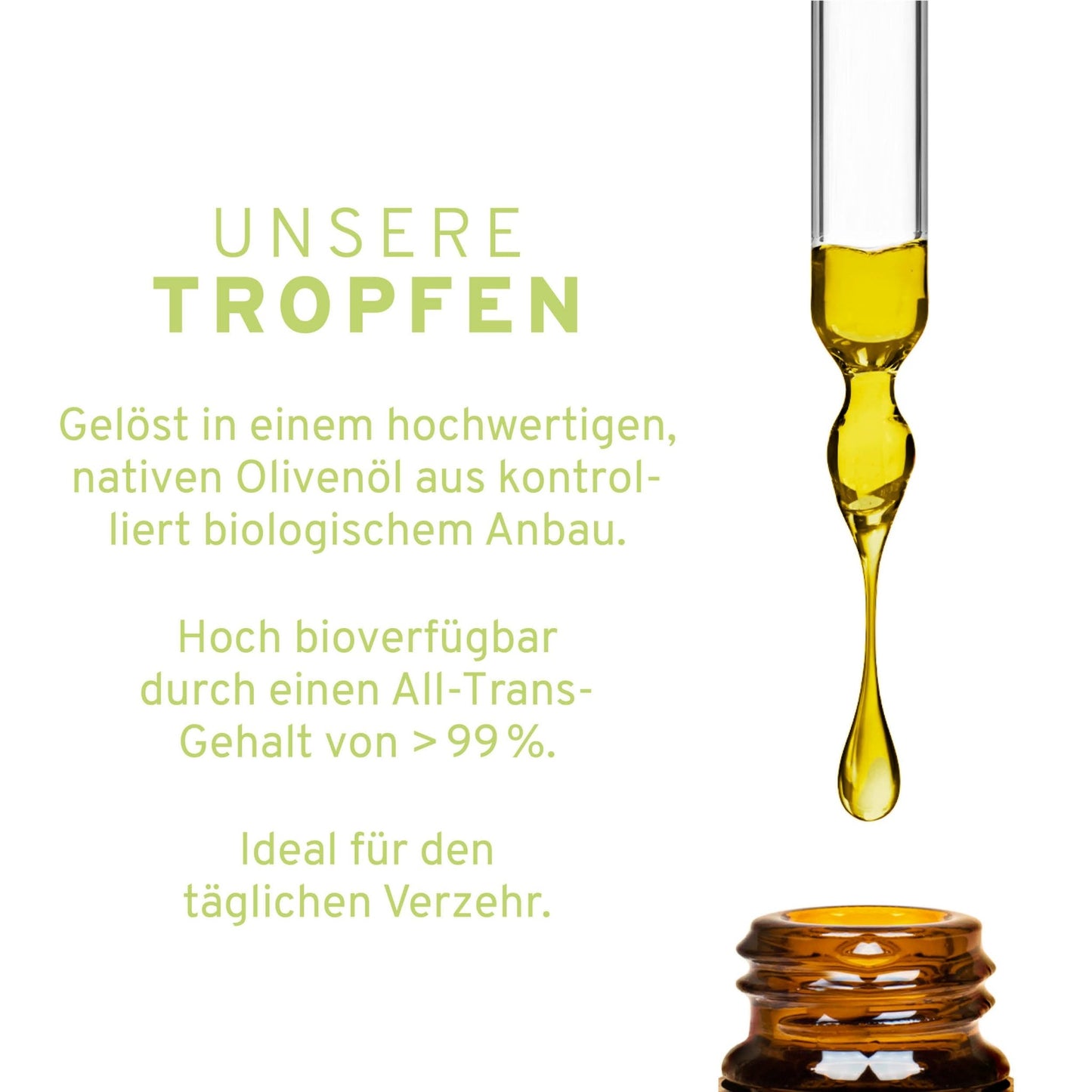 Menachinon MK-7: Vitamin K2 Tropfen