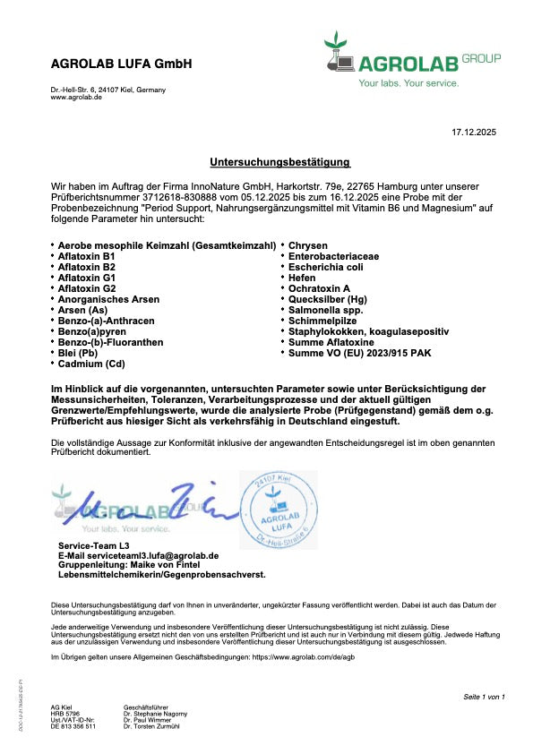 Period Support 30 Kapseln