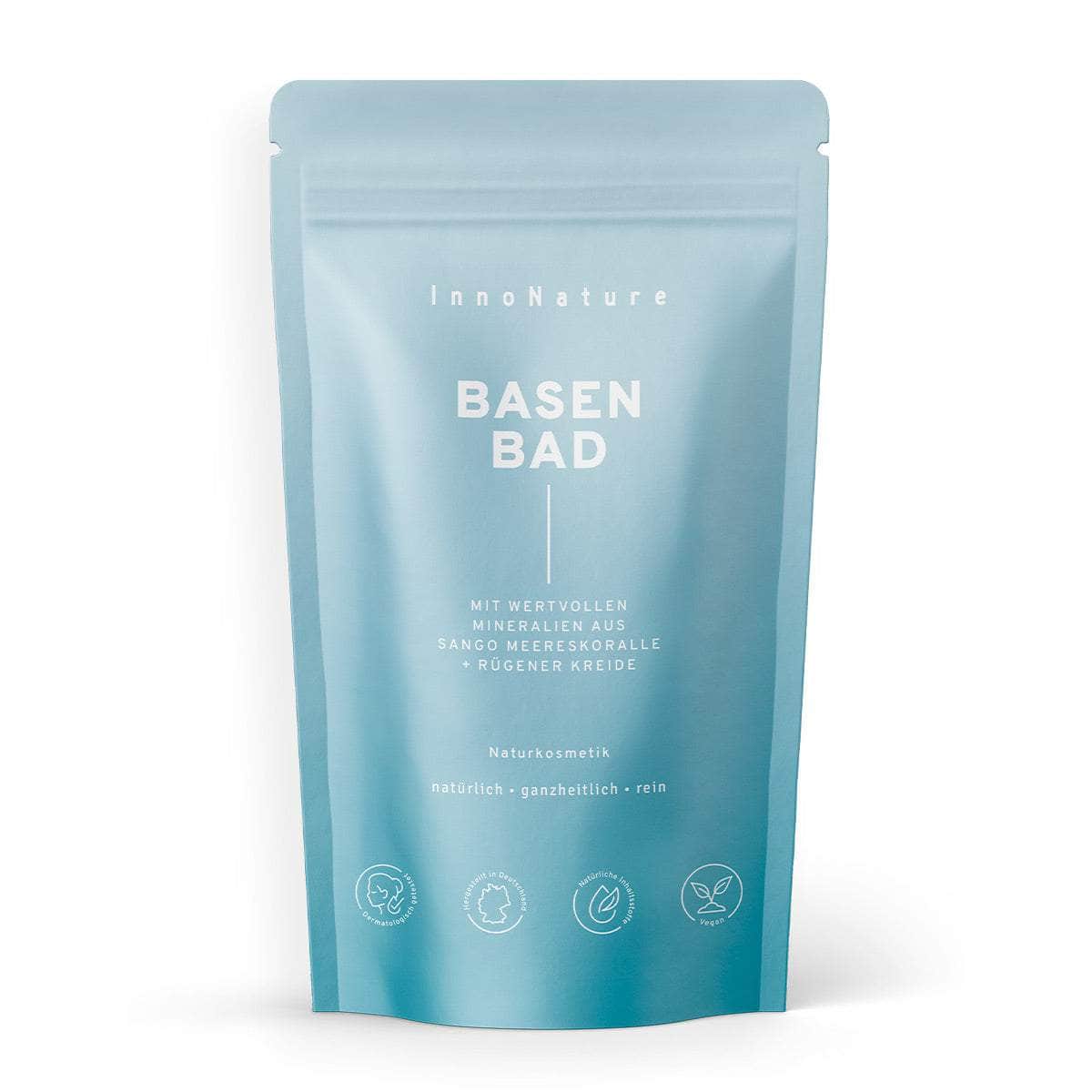 InnoNature Bad 1x750g Basenbad mit Sango Meereskoralle + Rügener Kreide