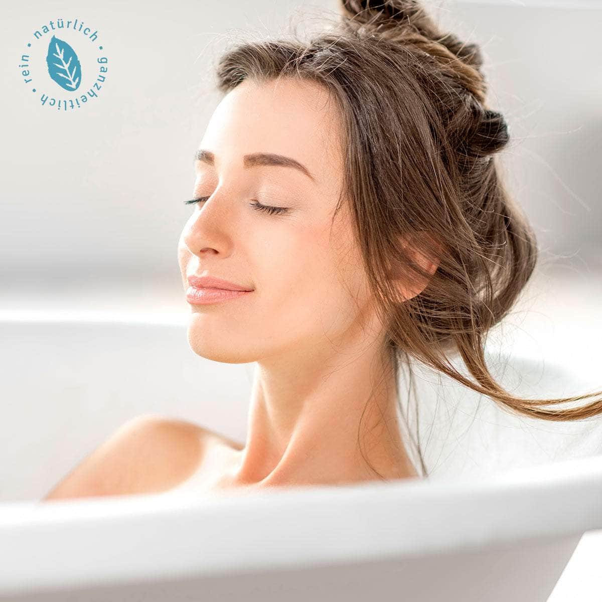 InnoNature Bad 60 g Mini Basenbad mit Sango Meereskoralle + Rügener Kreide