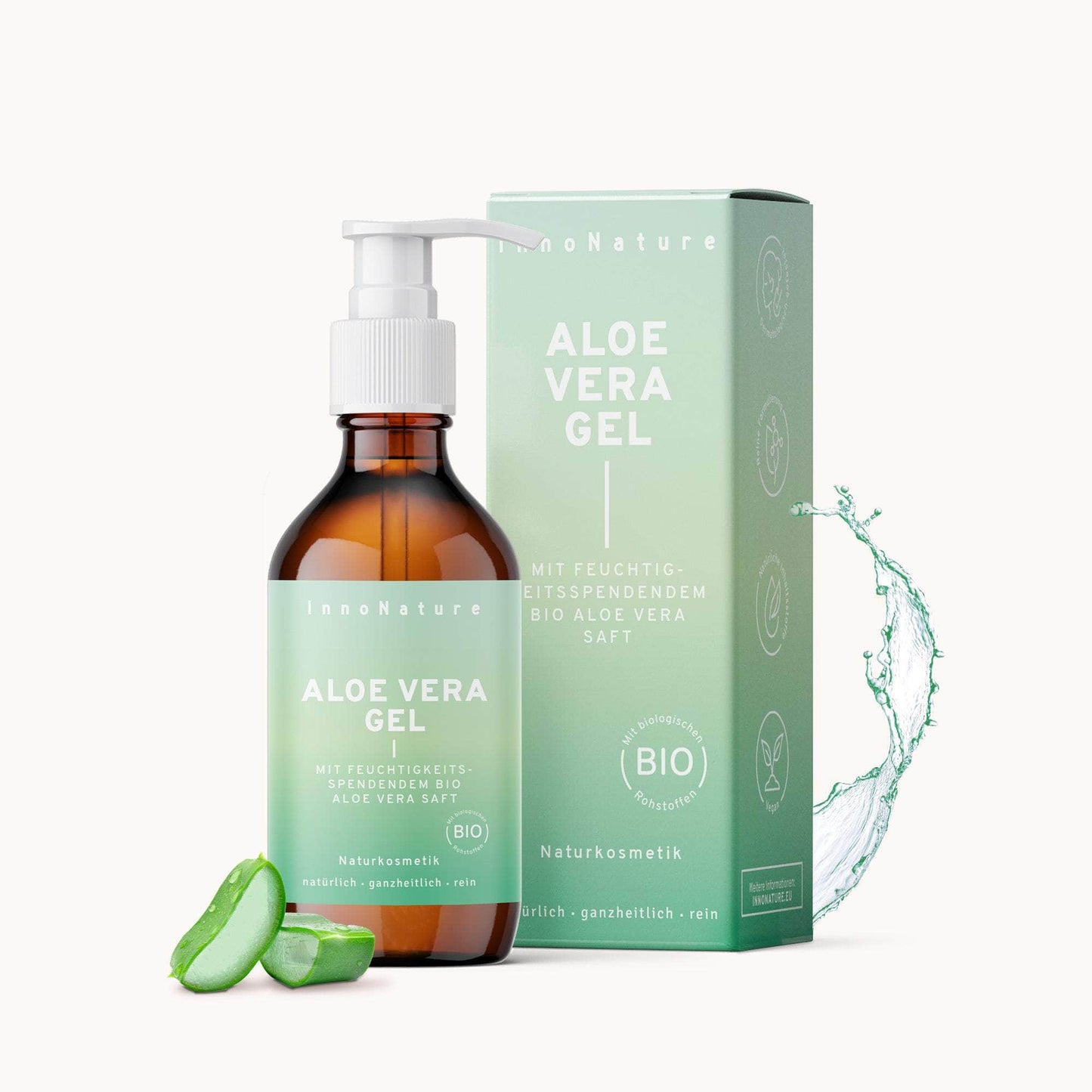 InnoNature Gel 1x250ml Aloe Vera Gel