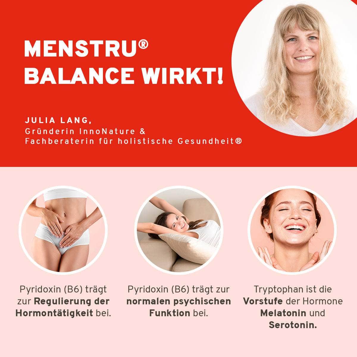 InnoNature Kapseln 1x Wochenvorrat (14 Kapseln) Mini Menstru Balance Kapseln