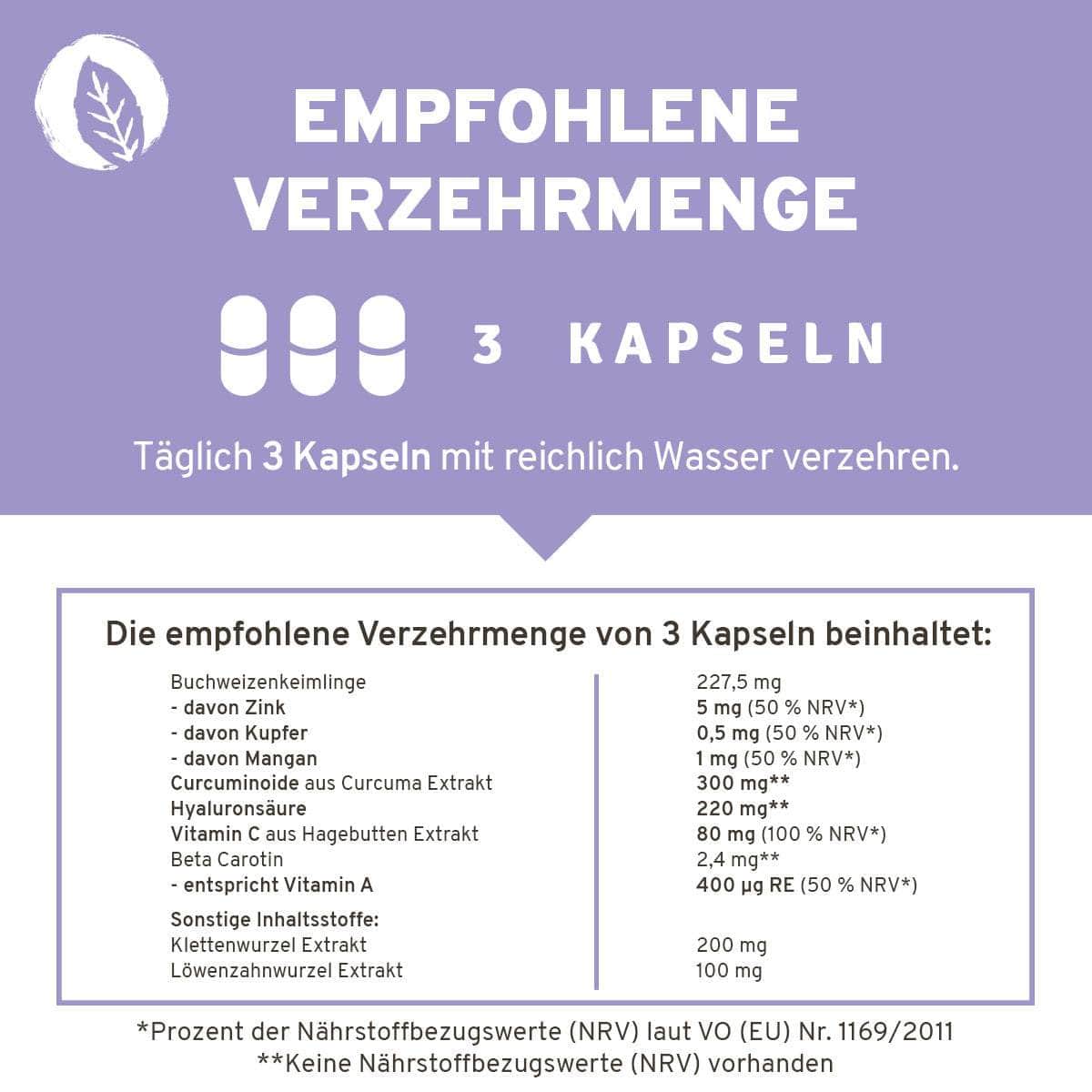 InnoNature Kapseln Daily Skin Kapseln