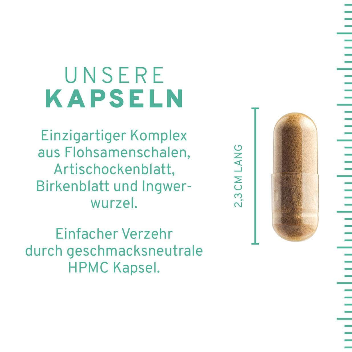 InnoNature Kapseln Flohsamenschalen Plus Kapseln