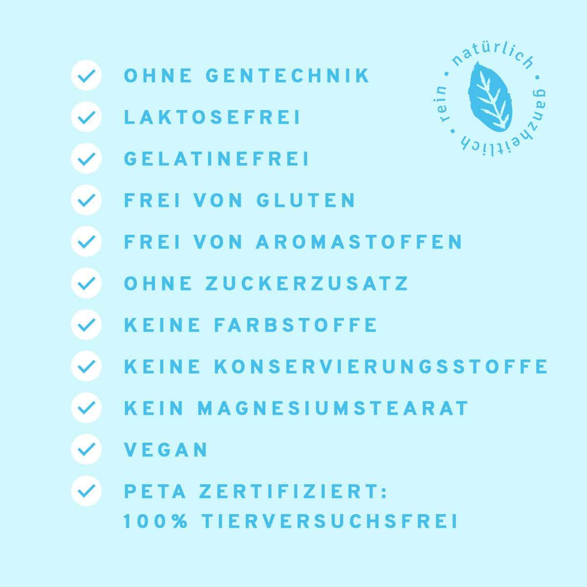 InnoNature Kapseln Hyaluron Kapseln: Hyaluronsäure aus fermentiertem Mais