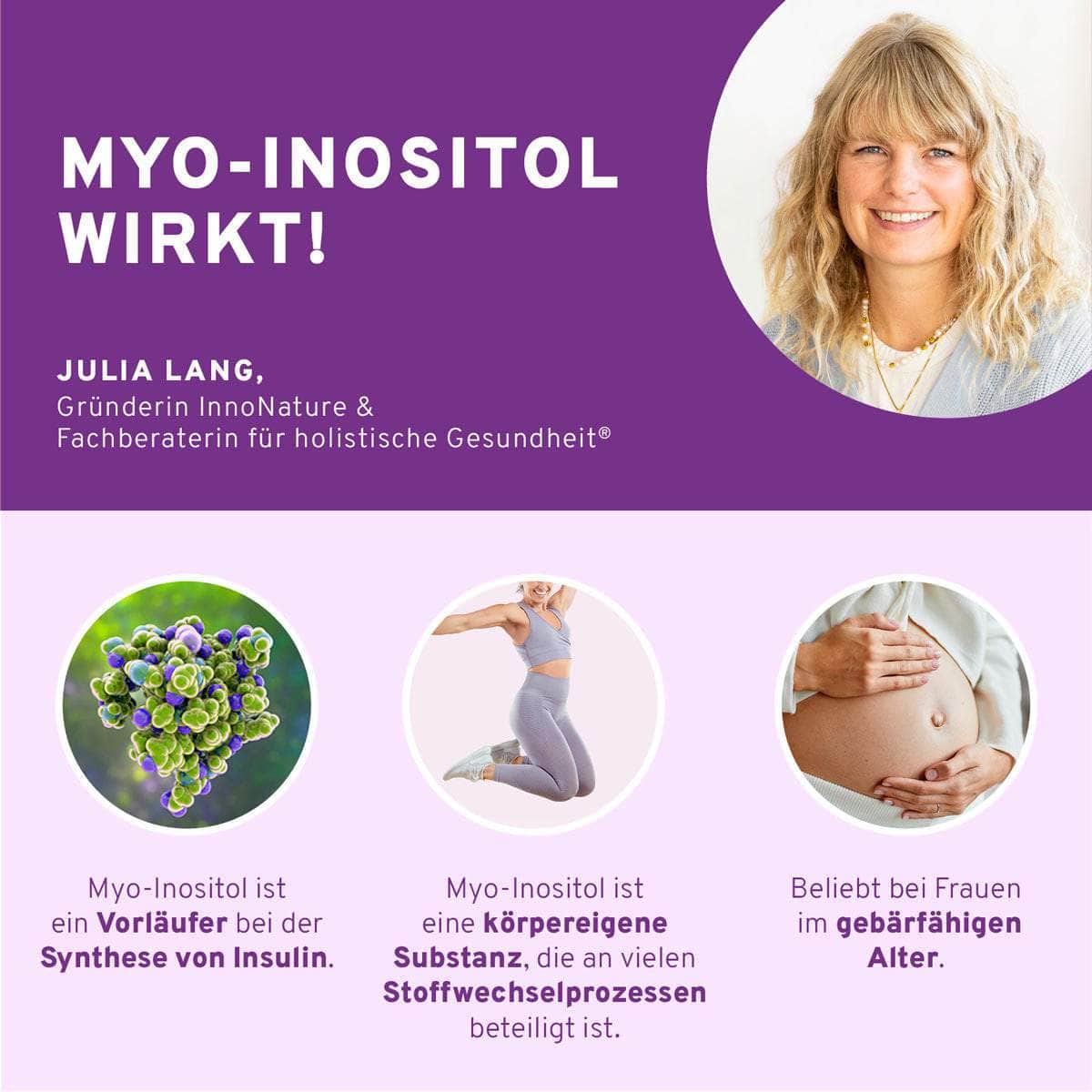 InnoNature Kapseln Myo Inositol Kapseln