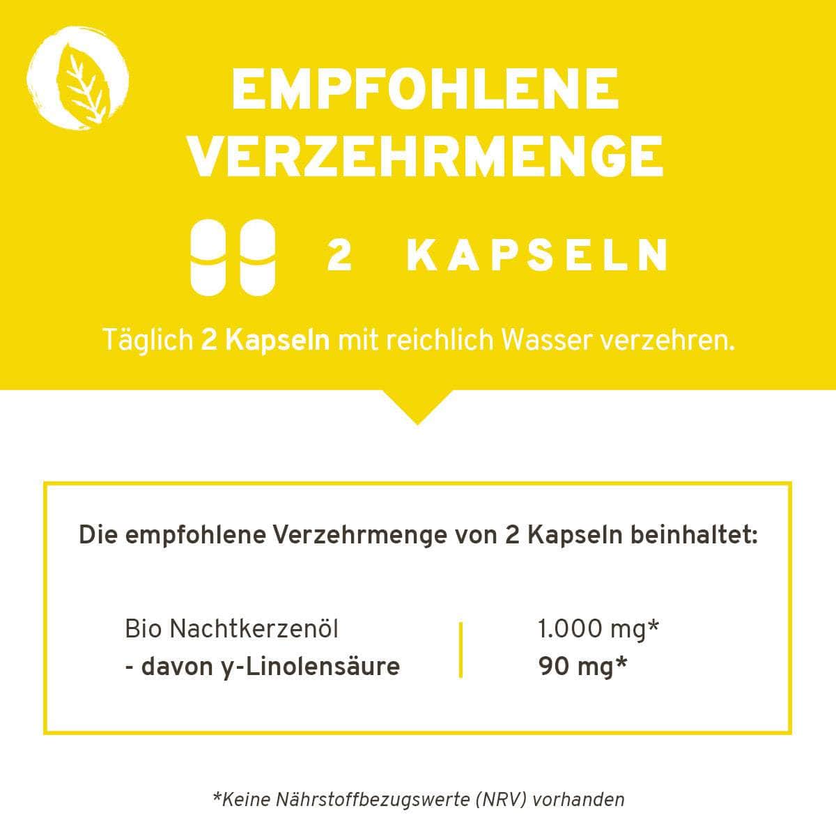 InnoNature Kapseln Nachtkerzenöl Kapseln