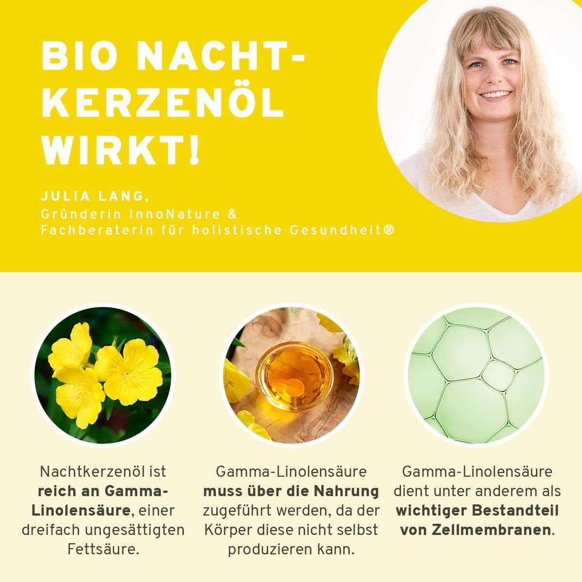 InnoNature Kapseln Nachtkerzenöl Kapseln