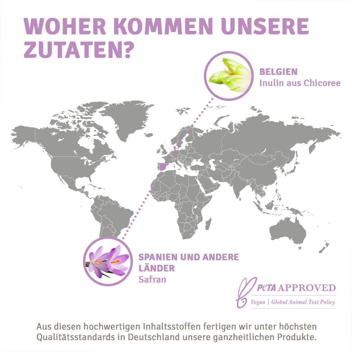 InnoNature Kapseln Safran Extrakt: Crocin und Safranal