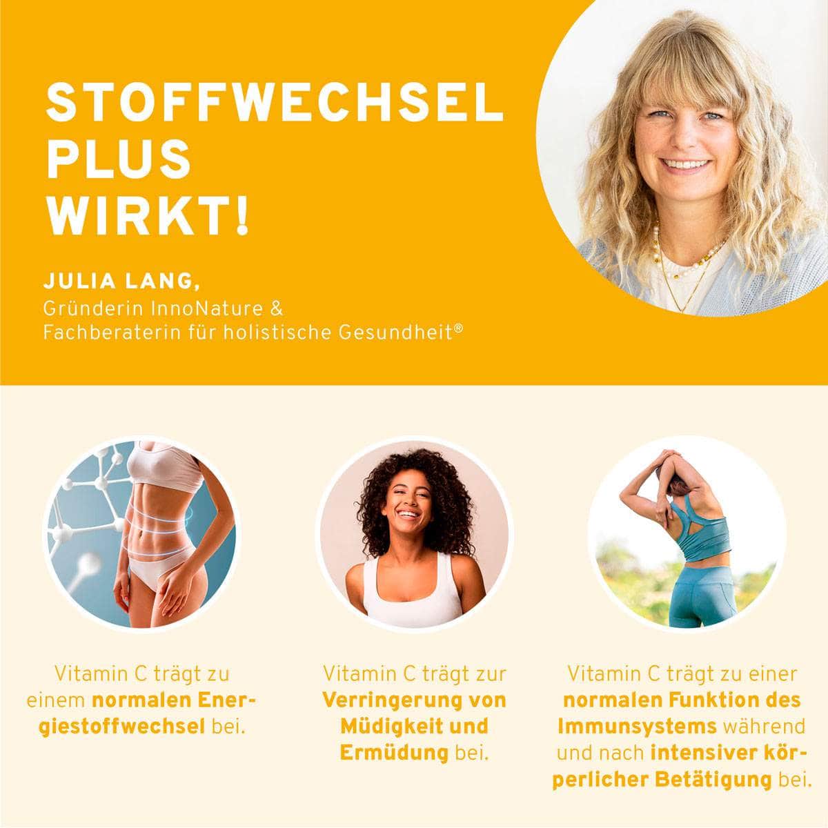 InnoNature Kapseln Stoffwechsel Plus Kapseln