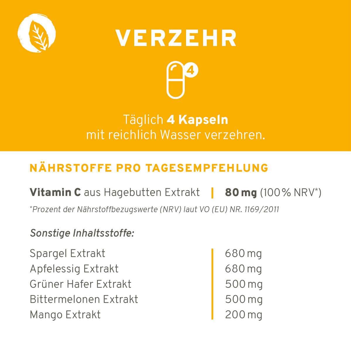 InnoNature Kapseln Stoffwechsel Plus Kapseln