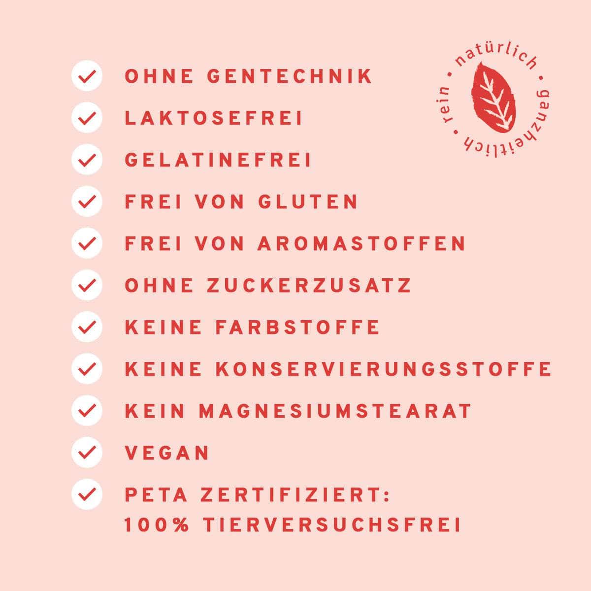 InnoNature Kapseln Vitamin B5 Kapseln: Buchweizen Keimlinge