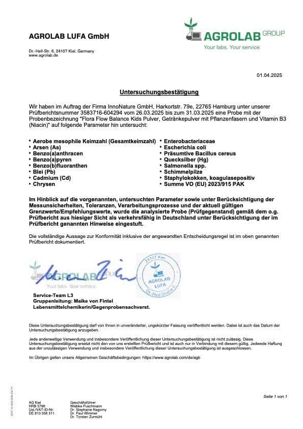 InnoNature Kids-Produkte FloraFlow Balance Kids Pulver 180g FloraFlow Balance Kids Pulver 180g