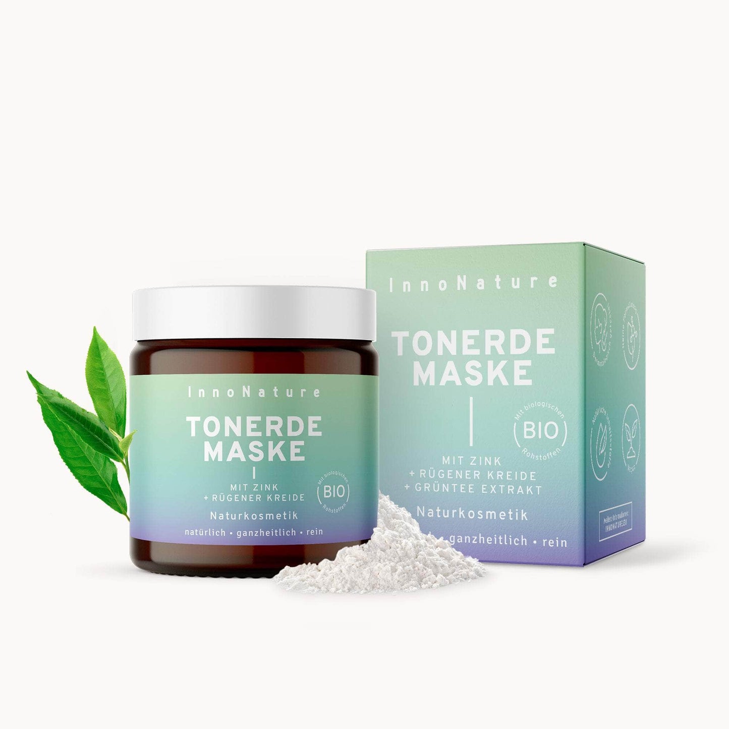 InnoNature Maske 1x60ml Tonerde Maske
