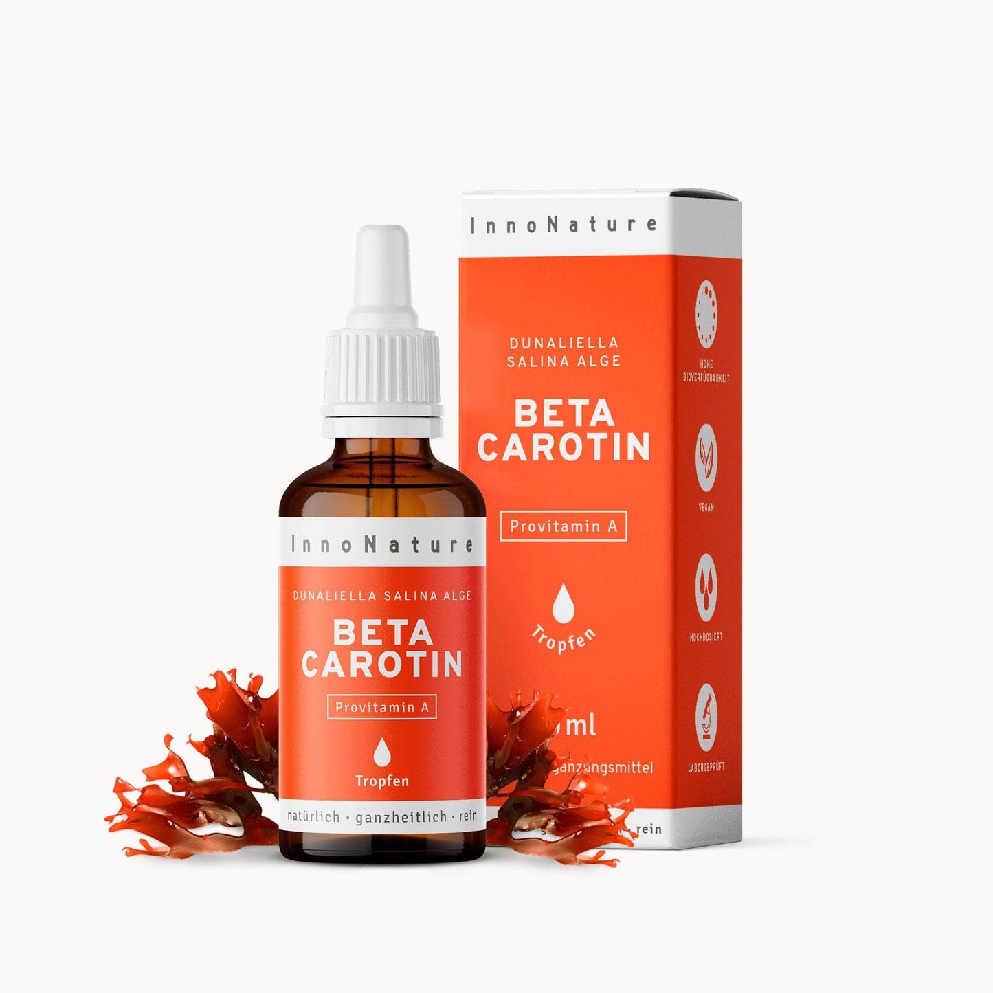 InnoNature NAHRUNGSERGÄNZUNGSMITTEL 1x30ml Beta Carotin Tropfen