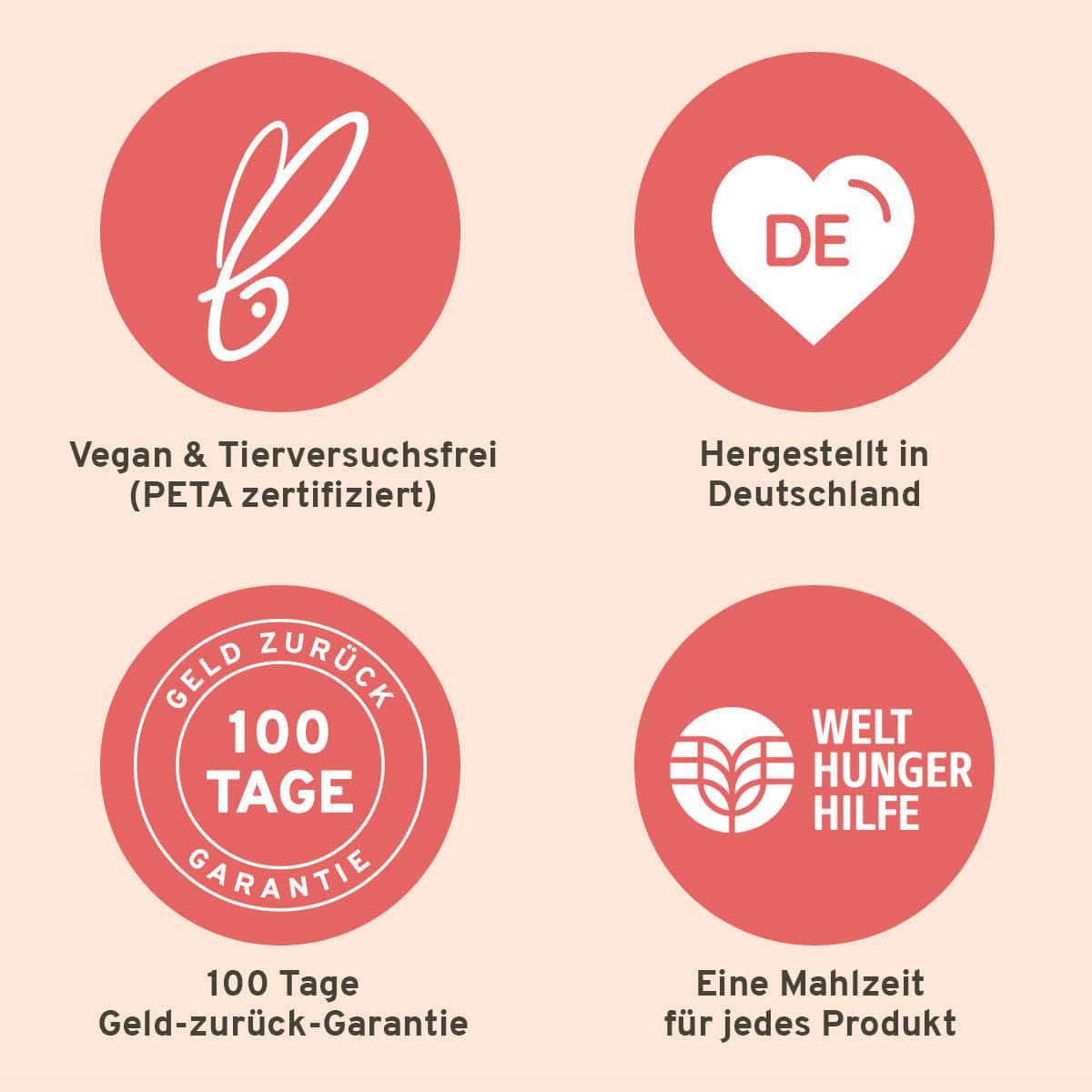InnoNature Pakete 1x Vorrat (1x HHN, 1x Vegan Kollagen Support, 1x Biotin) Inner Beauty Paket
