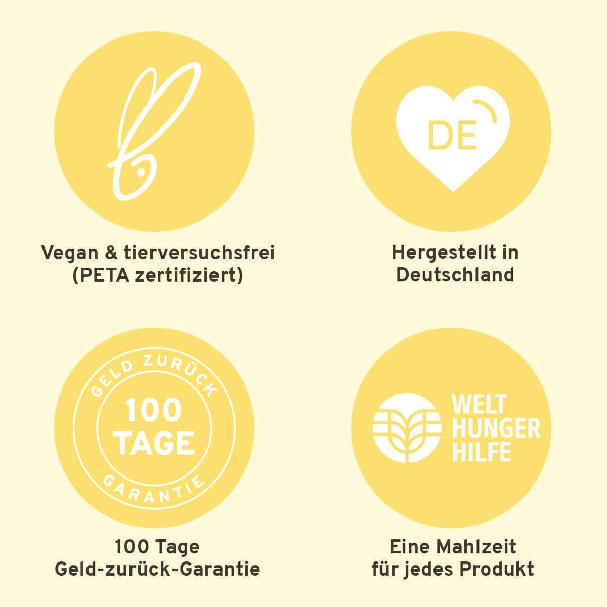 InnoNature Pakete 1x Vorrat (1x Vitamin D3+K2, 1x Omega 3 Kapseln, 1x Calcium, 1x Vitamin B Komplex, 1x Selen) Vegan-Sorglos-Paket 2.0