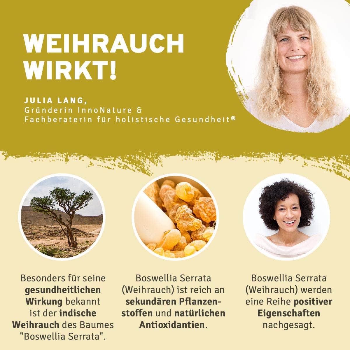 InnoNature Pakete 1x Vorrat (1x Weihrauch 1x Vitamin C 1x Silizium 1x Bromelain 1x Vegan Kollagen Support) Gelenke und Regenerations-Paket