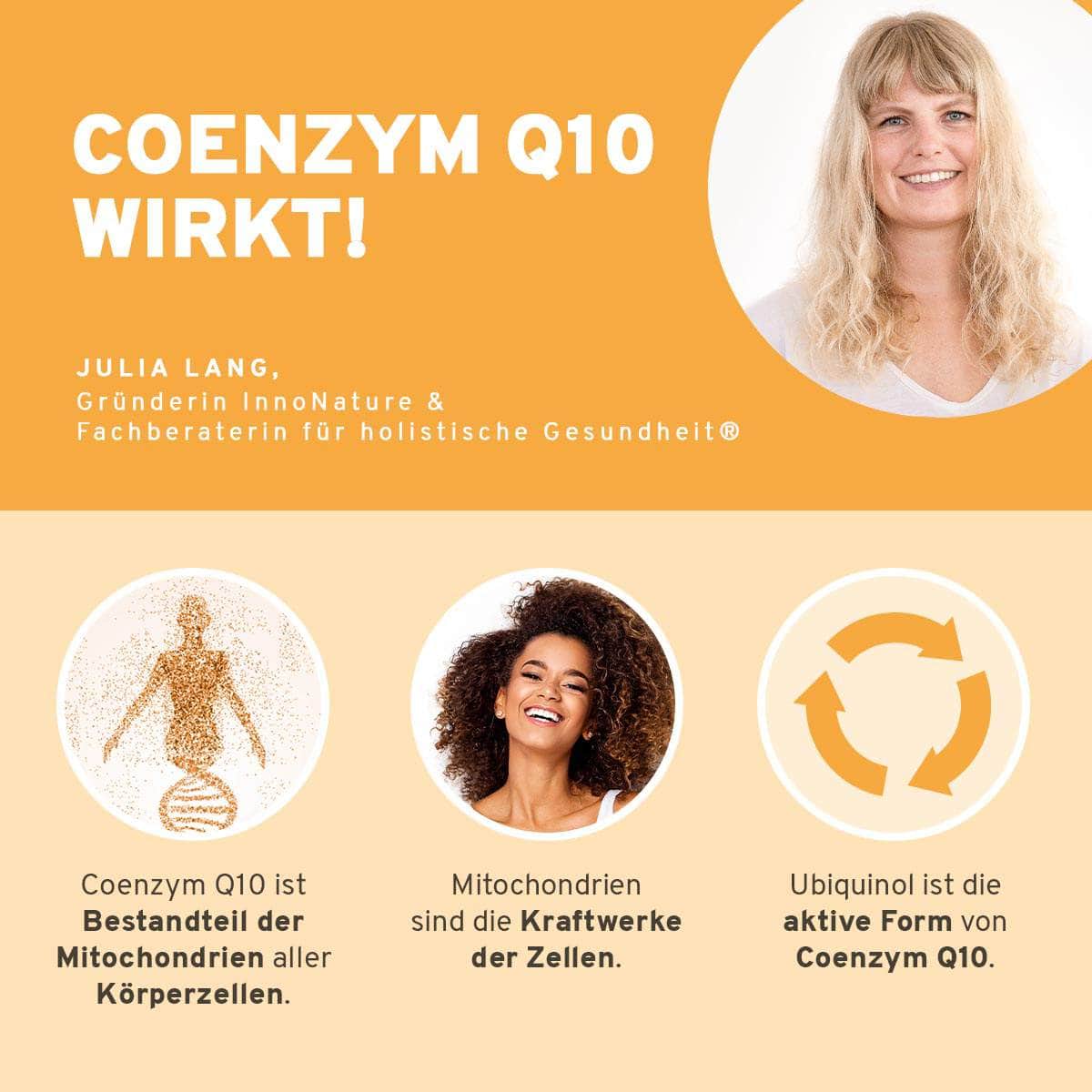 InnoNature Pakete 1x Vorrat (1x Zink, 1x Maca, 1x Folsäure, 1x Myo Inositol, 1x Coenzym Q10) Kinderwunsch-Paket