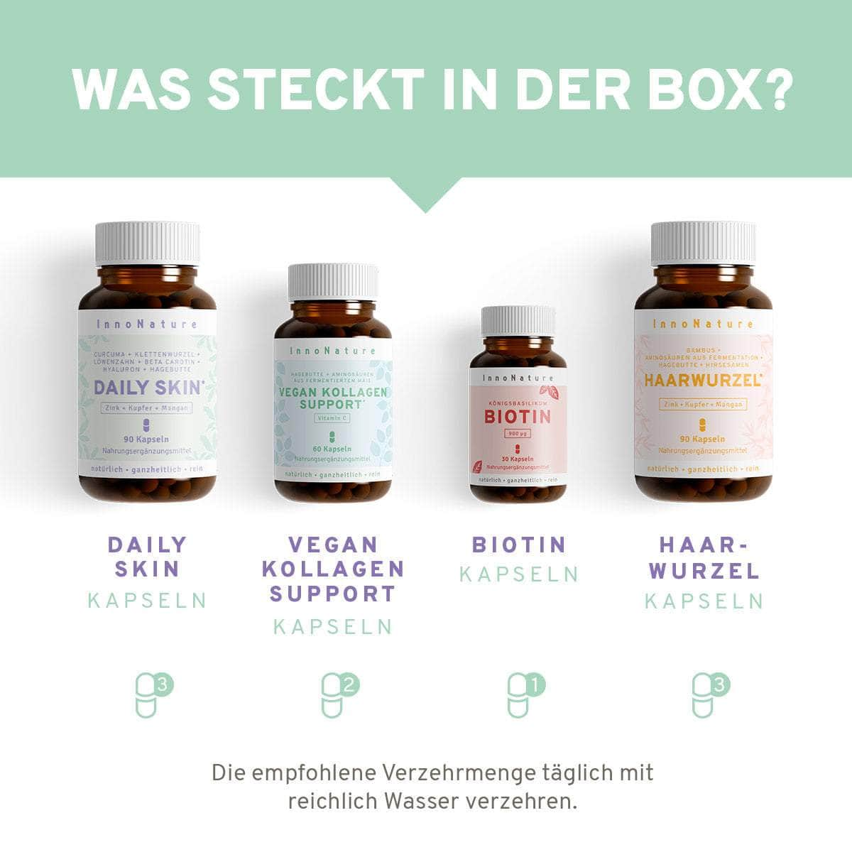 InnoNature Pakete Inner Beauty Box: Deine Inner Beauty Kur