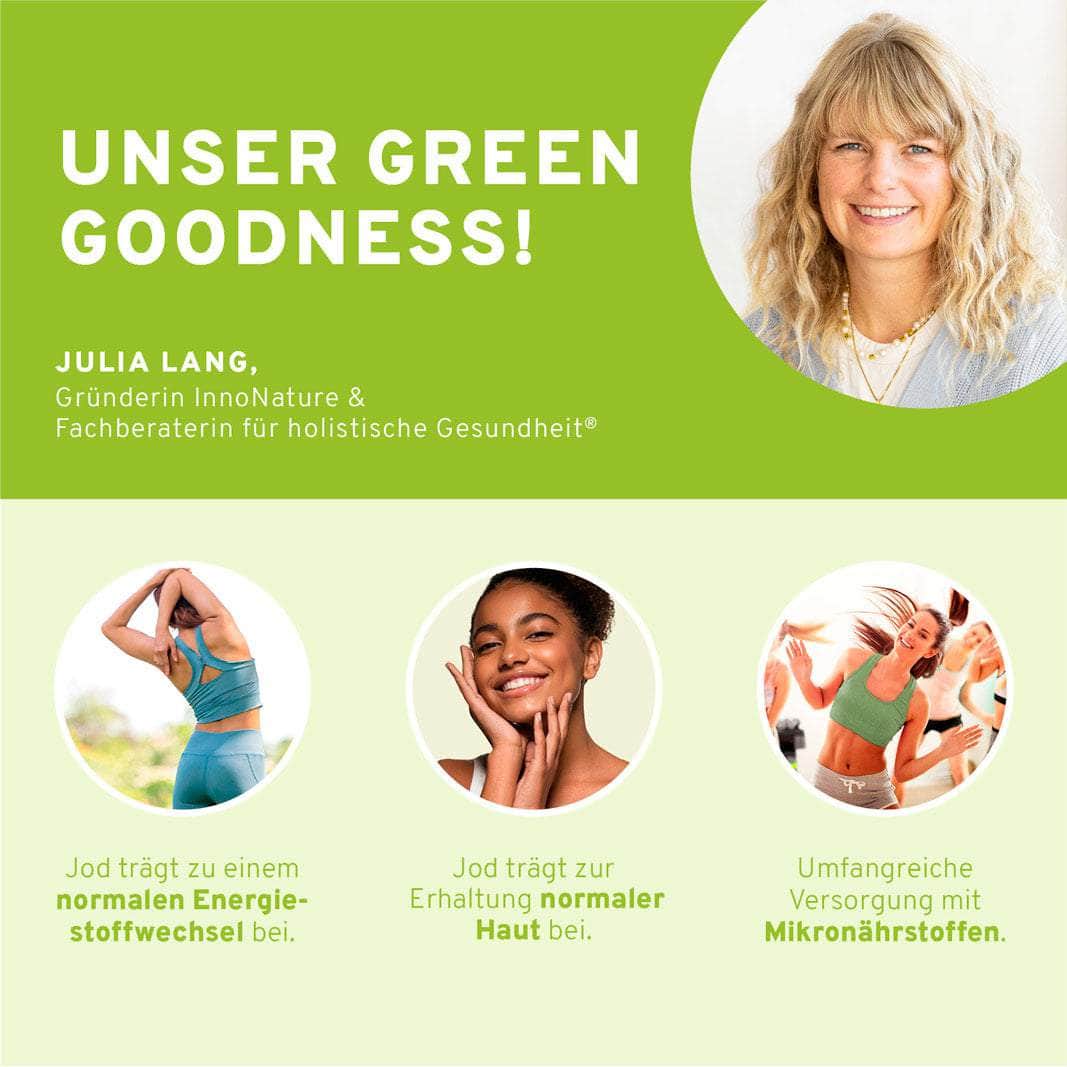 InnoNature Pulver Bio Green Goodness Superfood Shake