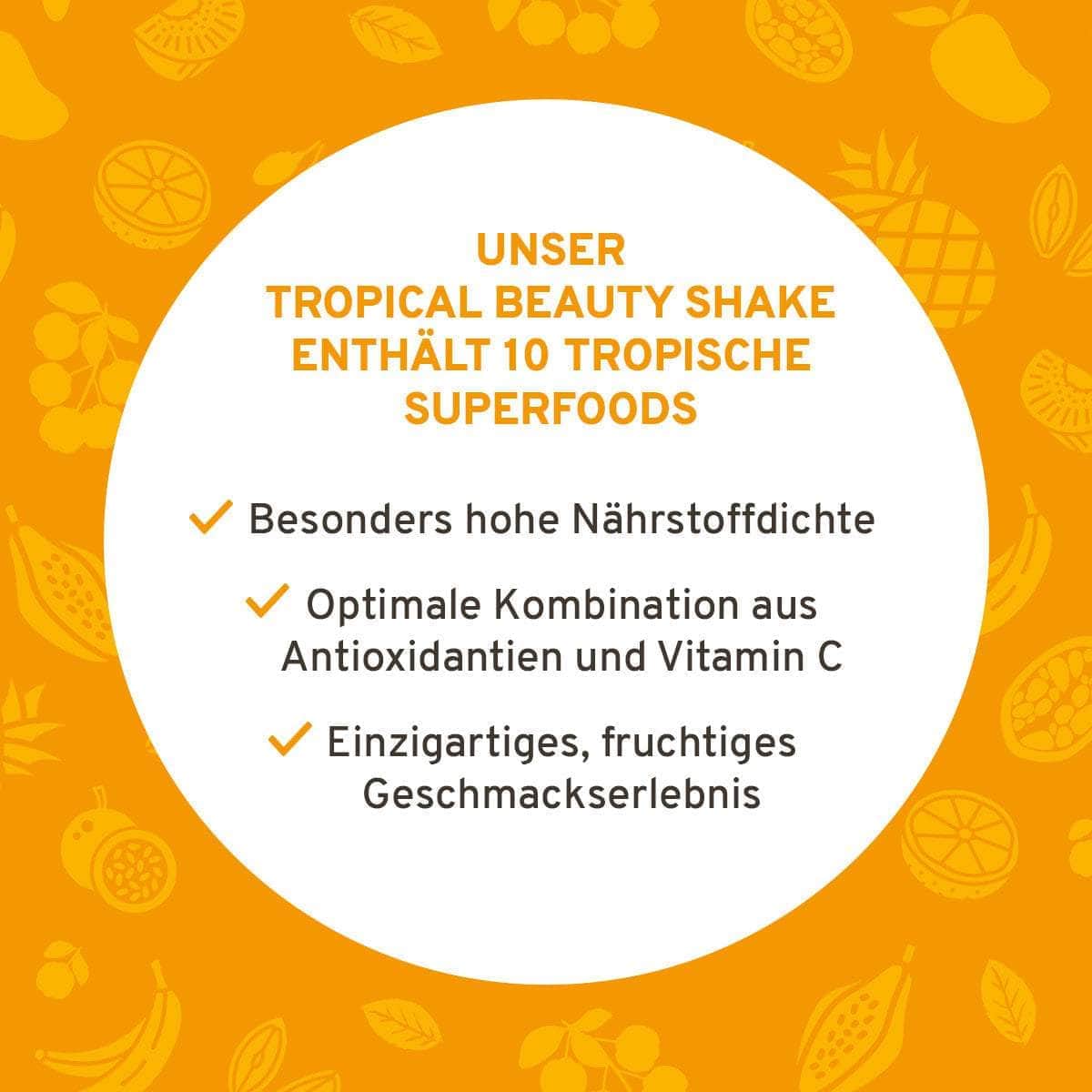 InnoNature Pulver Bio Tropical Beauty Superfood Pulver: Antioxidantienshake aus exotischen Früchten
