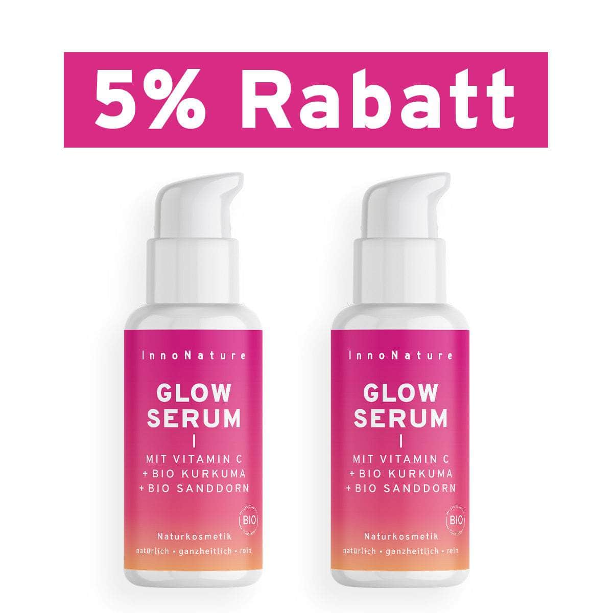 InnoNature Serum 2x30ml Glow Serum