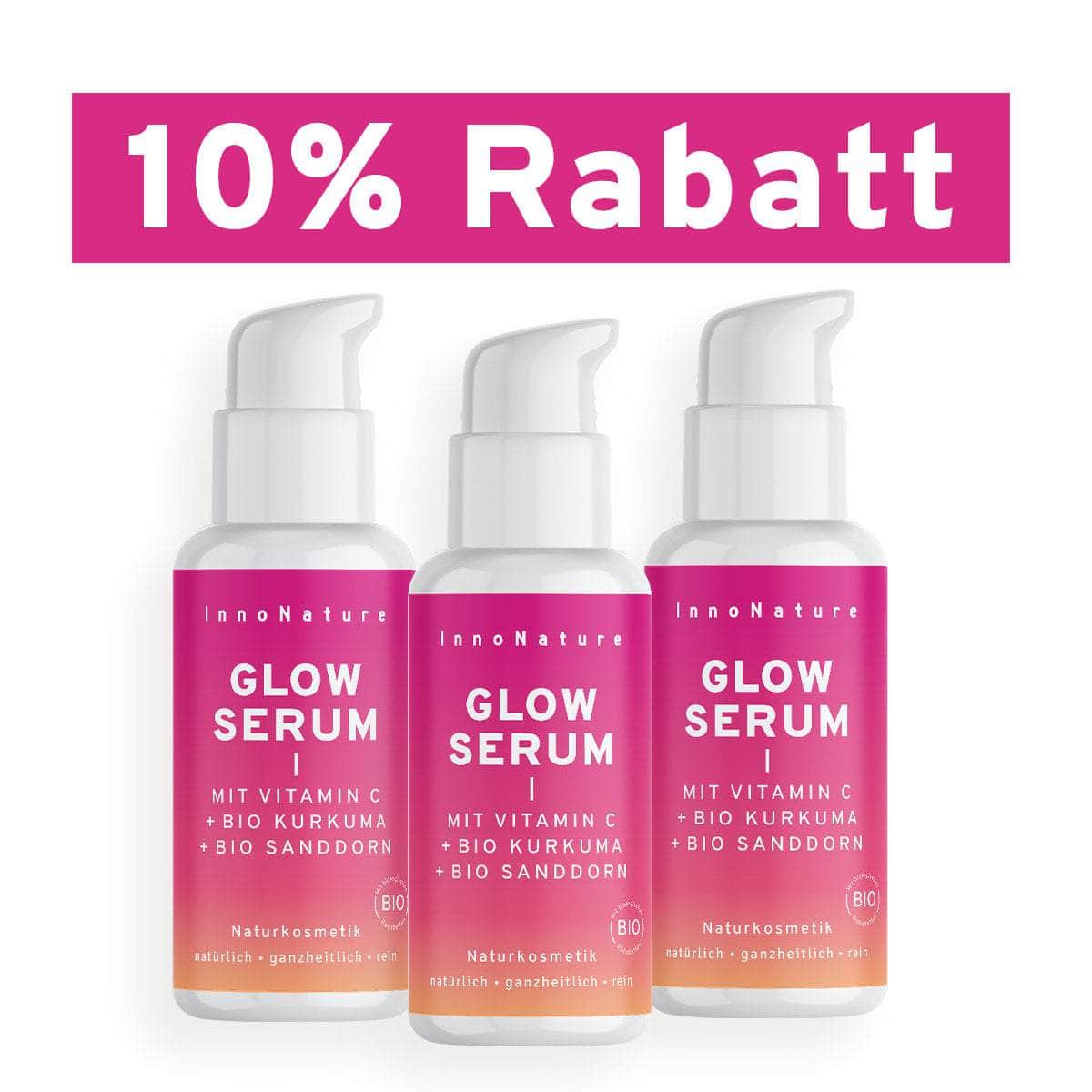 InnoNature Serum 3x30ml Glow Serum