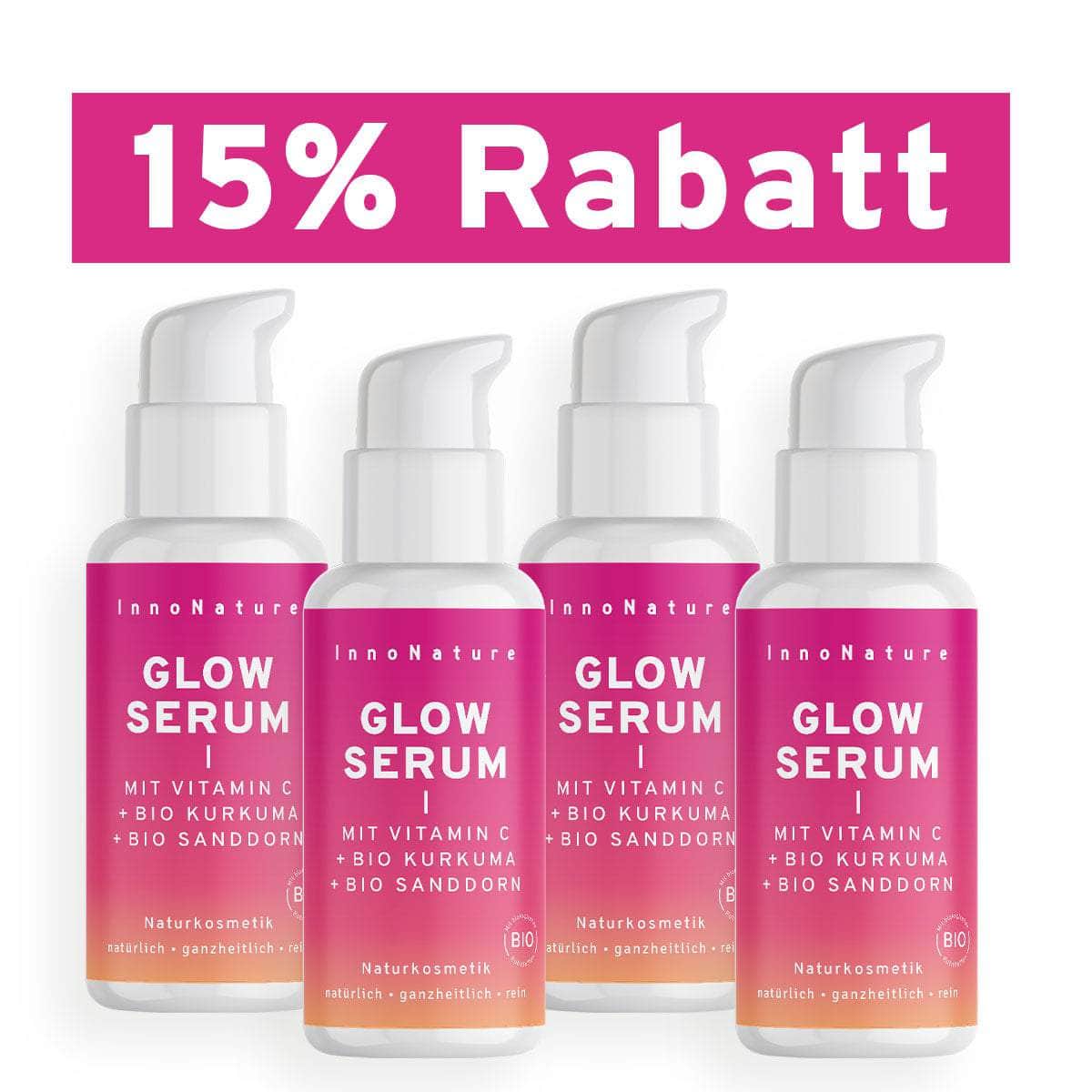 InnoNature Serum 4x30ml Glow Serum