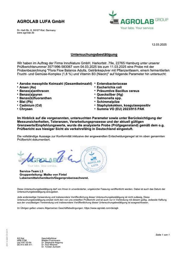 InnoNature Themenkomplex, Komplex Flora Flow Balance Adults FloraFlow Balance Adults Pulver 330g