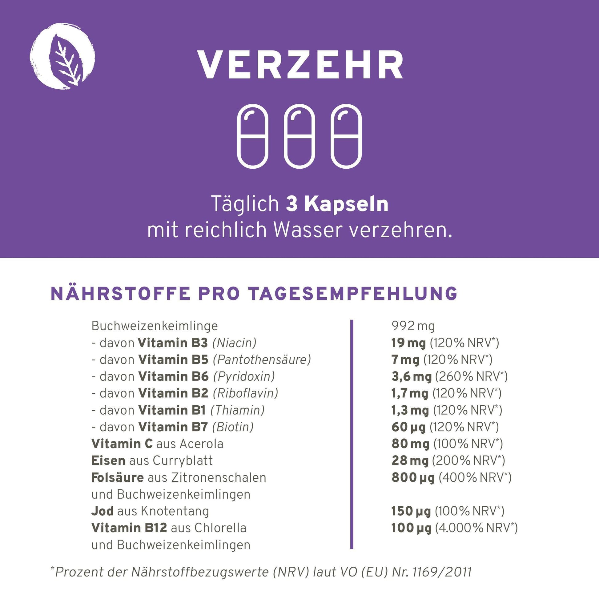 InnoNature Themenkomplex, Komplex Schwangerschaft I 90 Kapseln Schwangerschaft I Kapseln