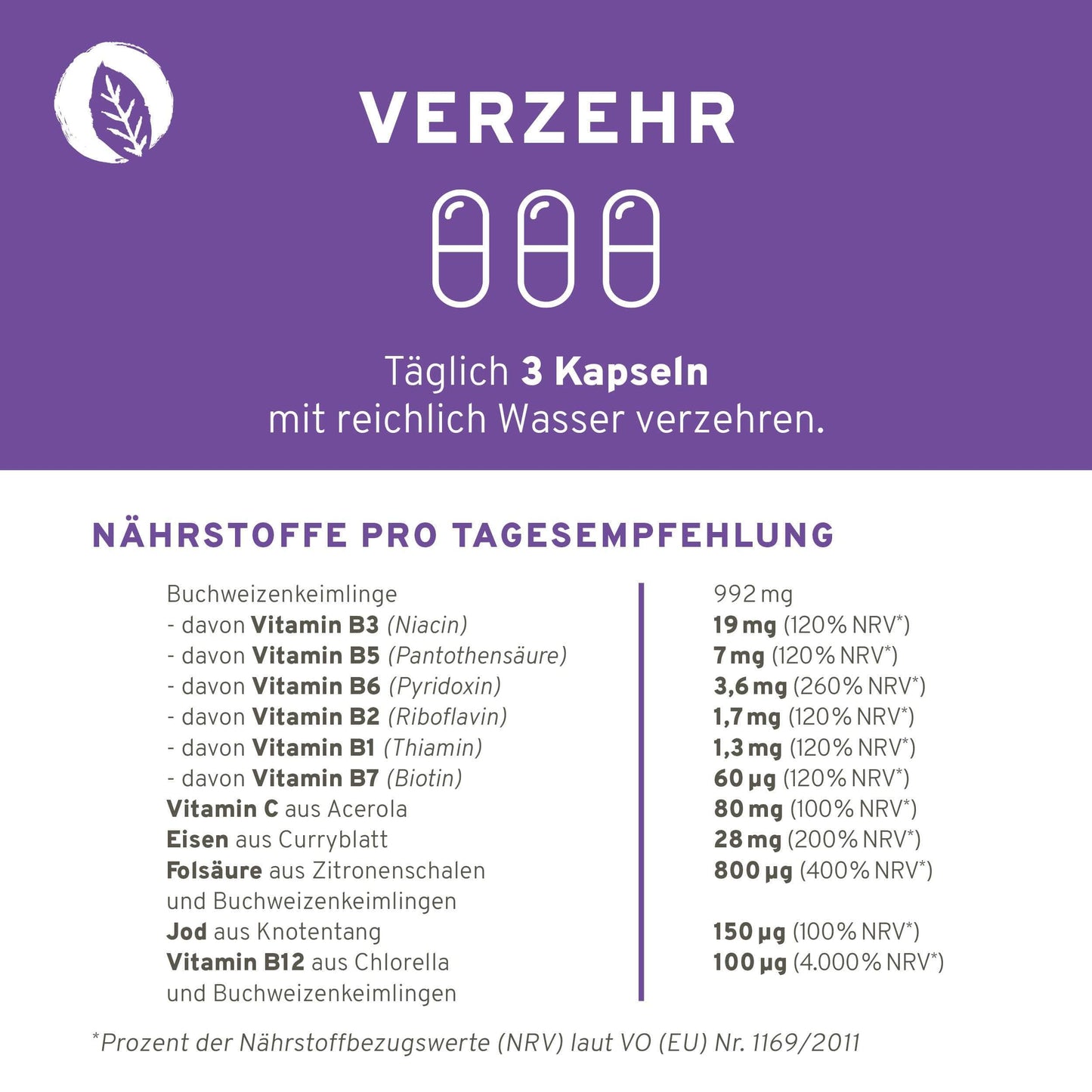 InnoNature Themenkomplex, Komplex Schwangerschaft I 90 Kapseln Schwangerschaft I Kapseln