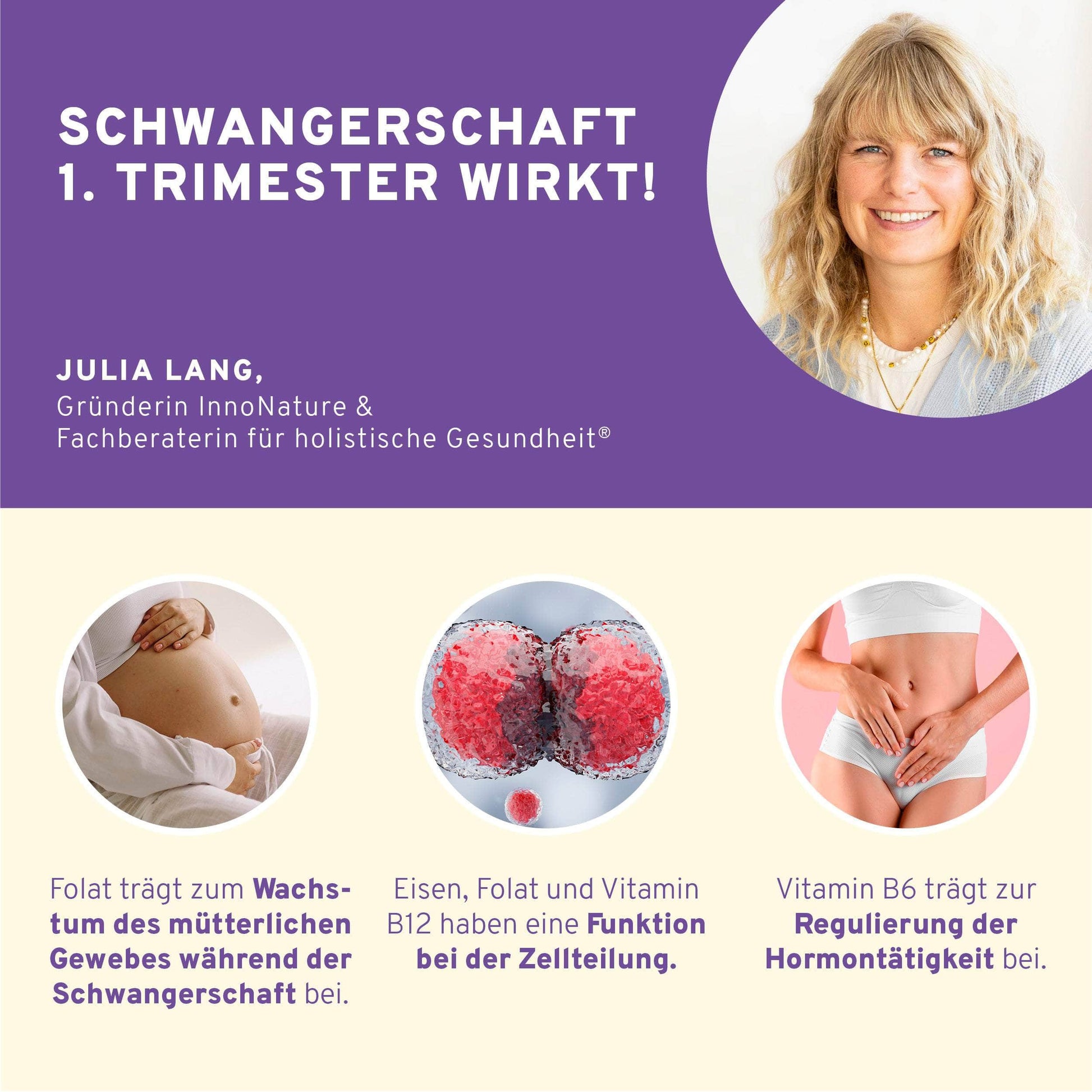 InnoNature Themenkomplex, Komplex Schwangerschaft I 90 Kapseln Schwangerschaft I Kapseln