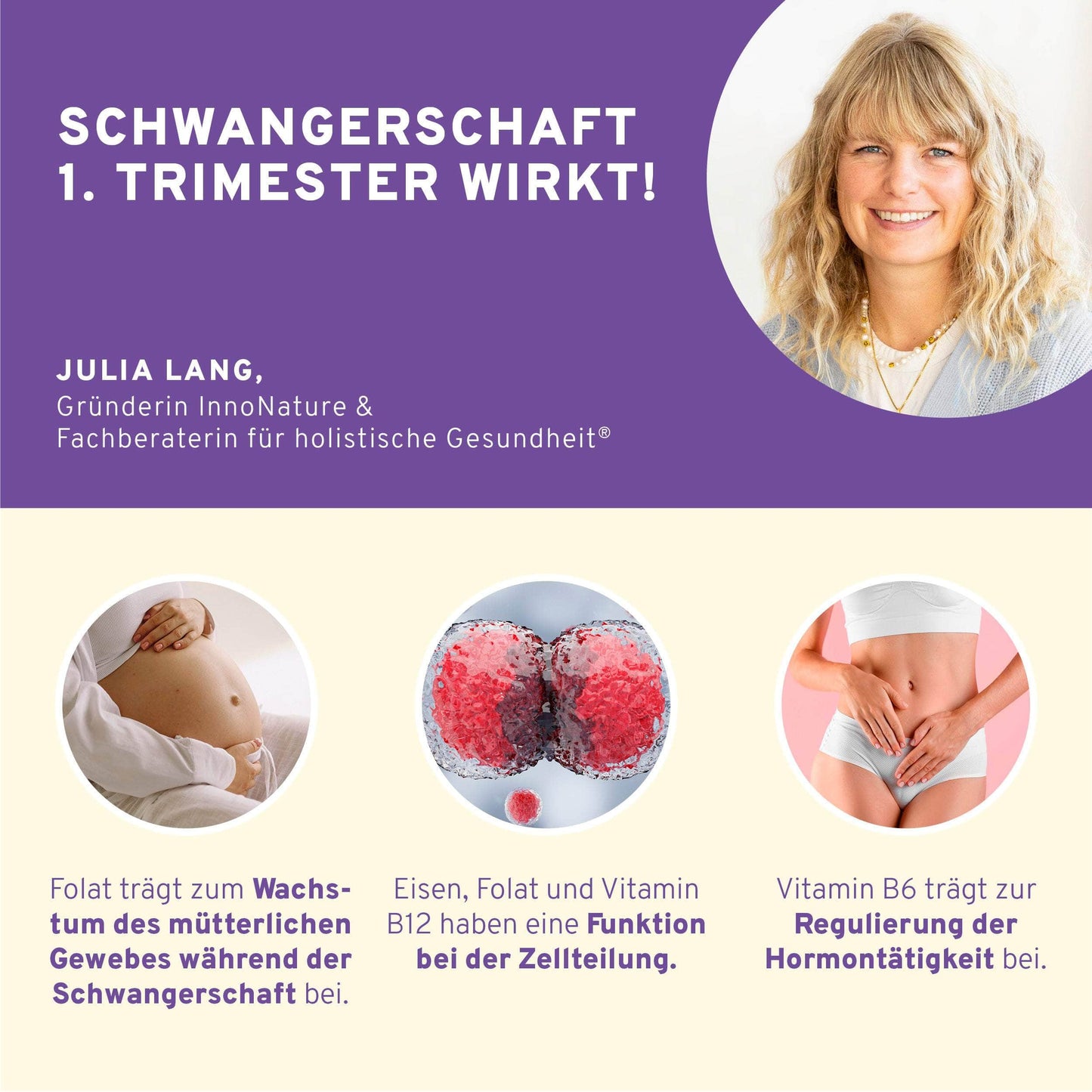 InnoNature Themenkomplex, Komplex Schwangerschaft I 90 Kapseln Schwangerschaft I Kapseln