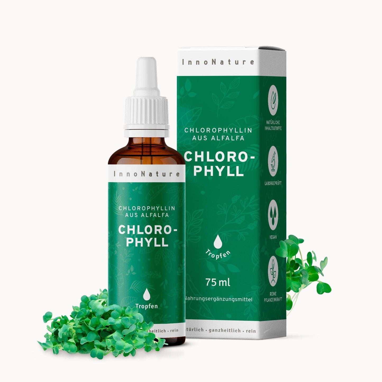 InnoNature Tropfen 1x75ml Chlorophyll Tropfen