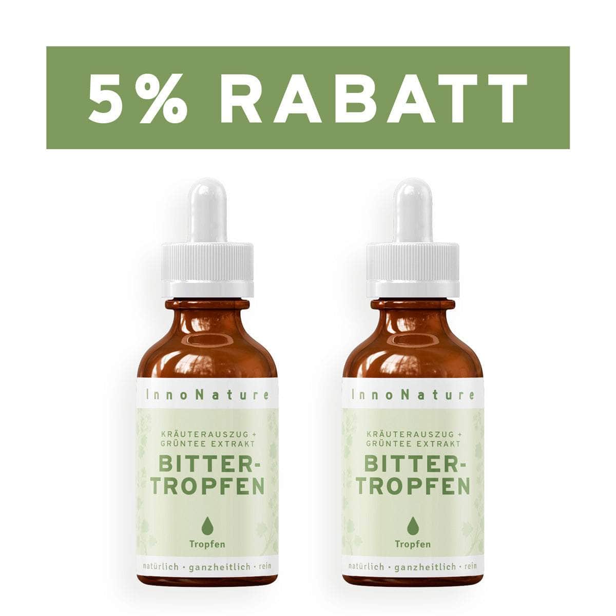 InnoNature Tropfen 2x50ml Bittertropfen