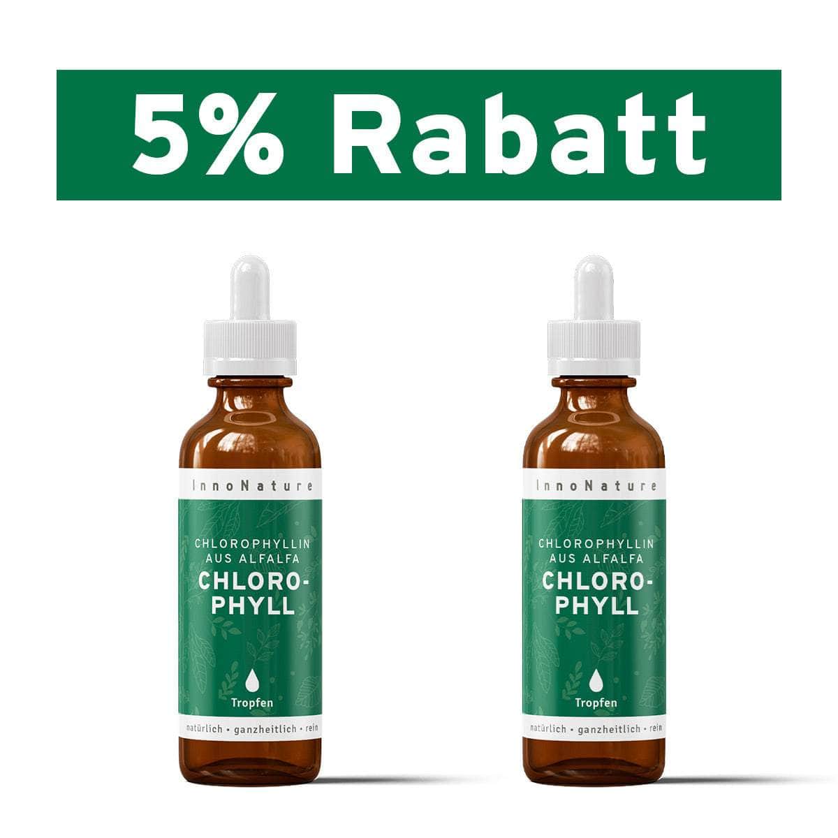 InnoNature Tropfen 2x75ml Chlorophyll Tropfen