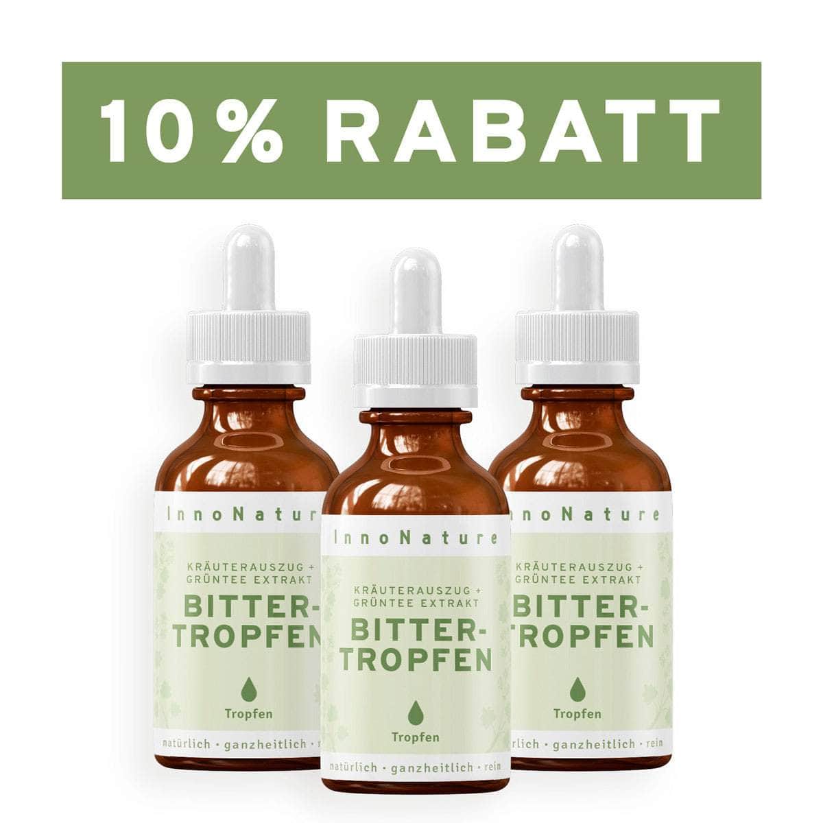 InnoNature Tropfen 3x50ml Bittertropfen