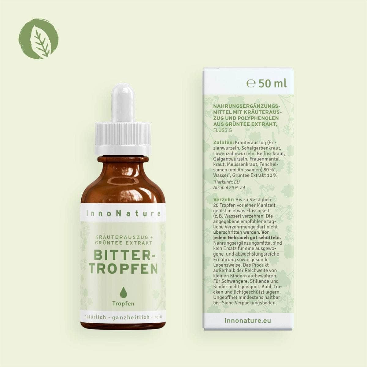 InnoNature Tropfen Bittertropfen