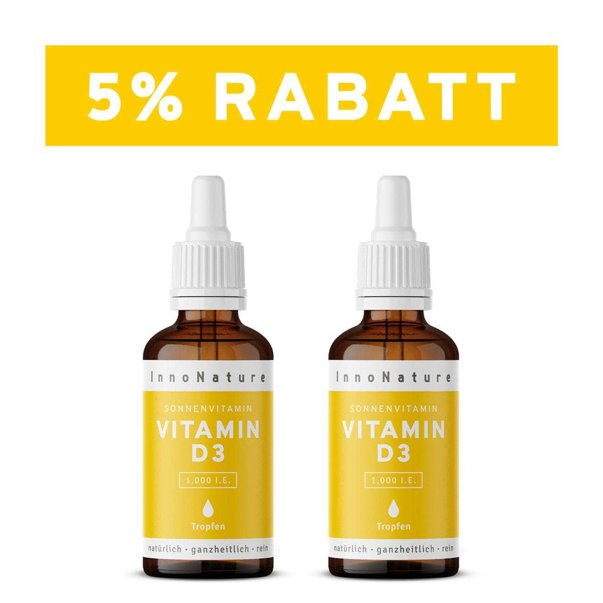 InnoNature Tropfen Vitamin D3 1.000 IE Tropfen 30 ml