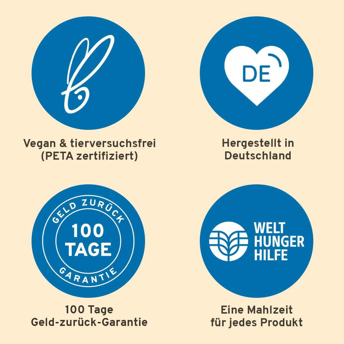 InnoNature Zubehör 500ml - Stay hydrated Glaswasserflasche - Drink More Water