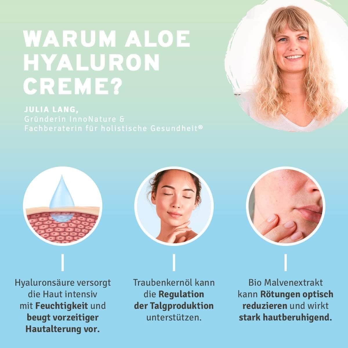 InnoNature 5ml Mini Aloe Hyaluron Creme: Gesichtscreme