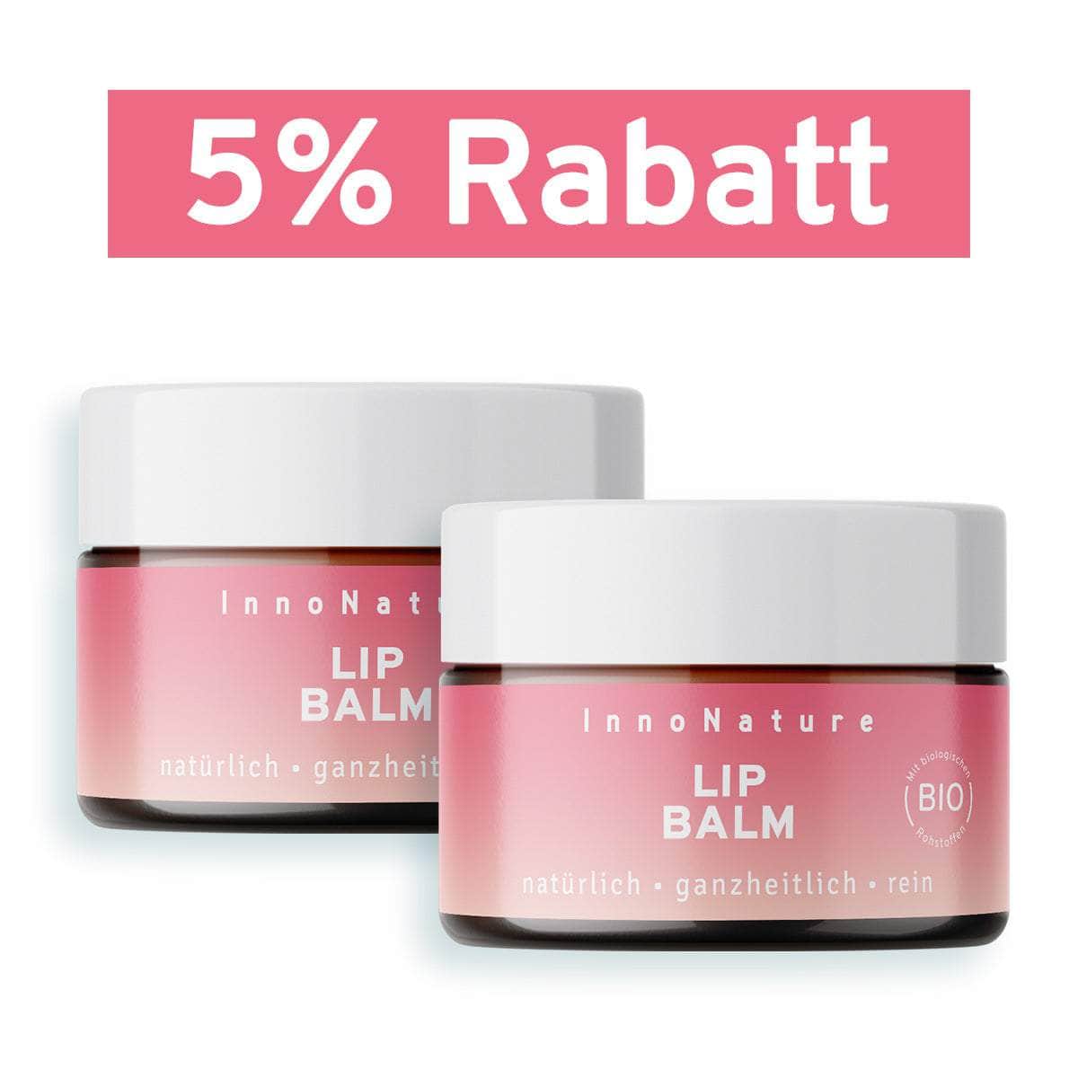 InnoNature Creme 2x15ml Soft Glow Lip Balm