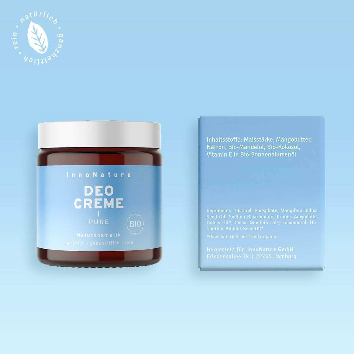 InnoNature Creme Natürliche Deocreme Pure