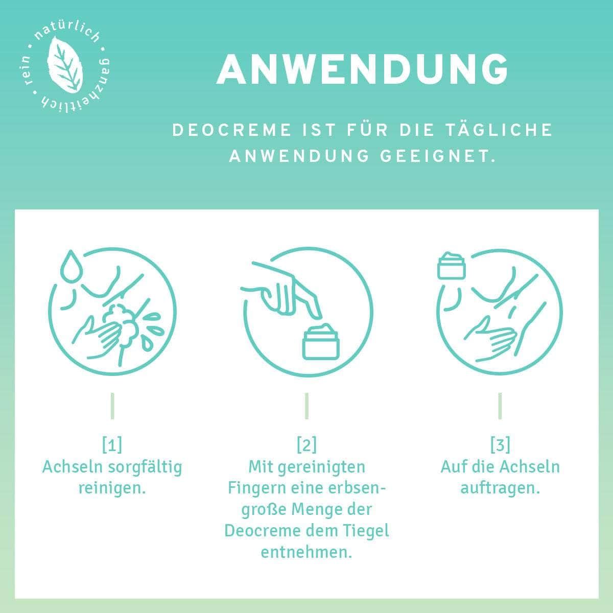 InnoNature Creme Natürliche Deocreme Salbei - Limette