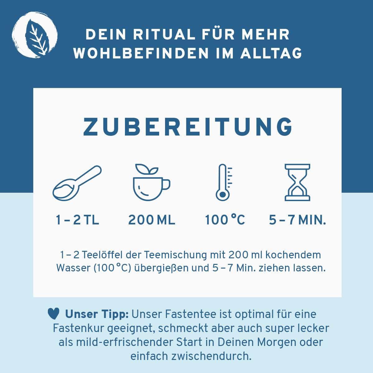 InnoNature Getränkepulver Bio Fastentee